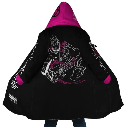 Pink Gojo Jujutsu Satoru Dream Cloak Coat