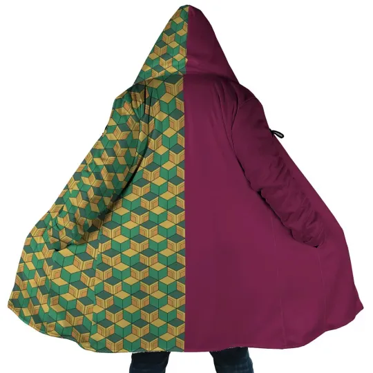 Giyu Tomioka Water Hashira demon Dream Cloak Coat