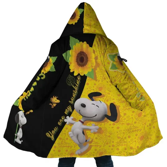 Discover You Are My Sunshine Snoopy Peanuts Dream Cloak Coat