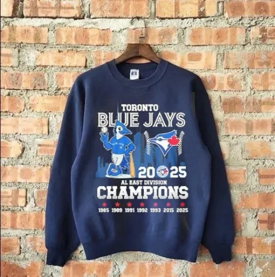 Toronto Blue Jays 2025  East Division Champions Sweatshirt