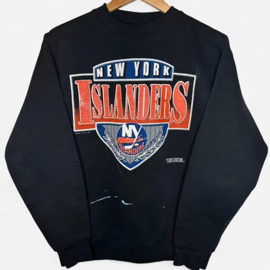 Discover Vintage 1990s New York Islanders Crewneck Sweatshirt