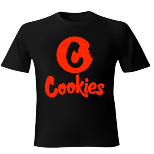 Discover Cookies Cannabis Dispensary T-Shirt Big Logo Marijuana Weed