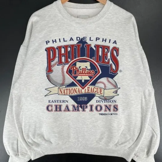 Philadelphia Phillies Baseball Graphic Retro Vintage Sweatshirt