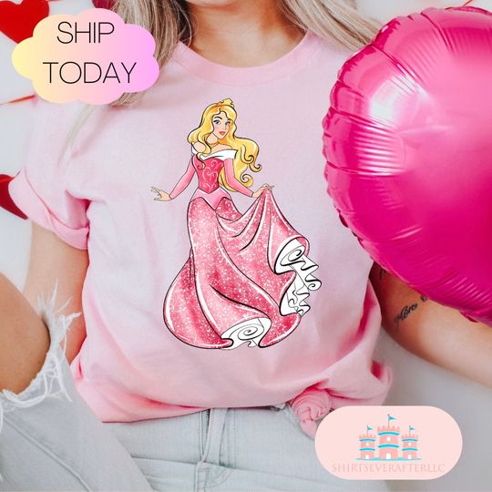 Discover Aurora Sleeping Beauty T-Shirt Disney Women's Clothing