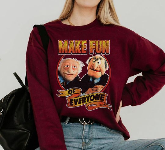 Discover Disney The Muppets Statler And Waldorf Make Fun Of Everyone T-Shirt, Walt Disney World Vacation T-Shirt, Disney Trip Matching Family Shirt