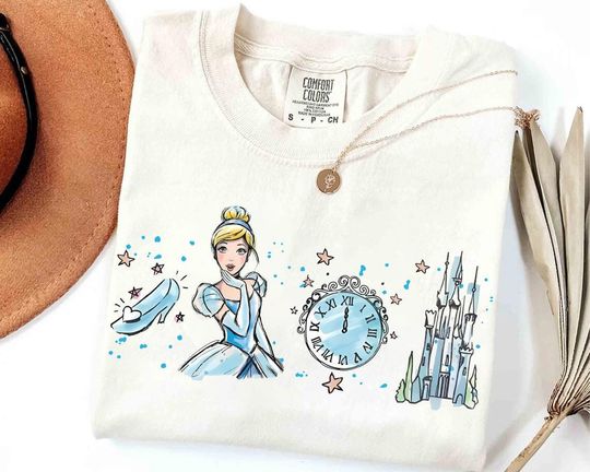 Discover Disney Princess Cinde Castle T-shirt, Disney Cinde Princess Shirt, Disneyland Princess Girl Trip Shirt, Magic Kingdom