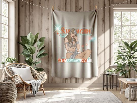 Discover Showgirl Velveteen Plush Blanket: Cozy Home Decor Throw (50x60)