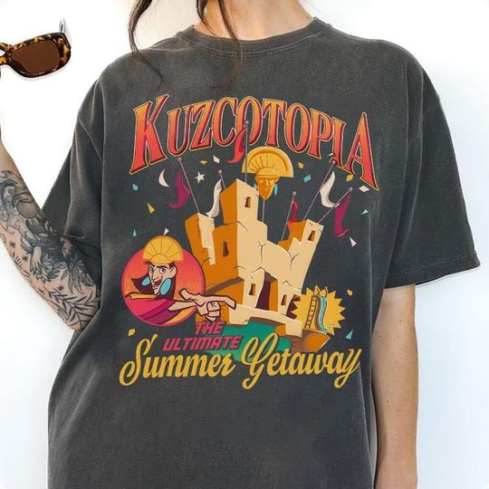 Discover Disney The Emperor's New Groove Kuzcotopia T-shirt, Disneyland Trip Shirt, Family Birthday Gift Adult Kid Toddler Tee, WDW Trip Tee