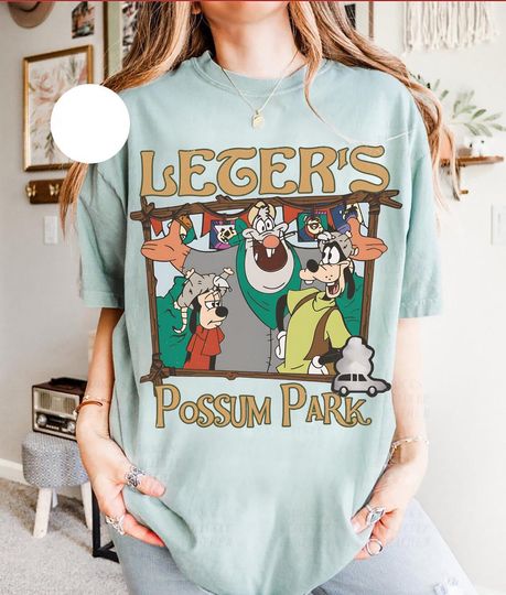 Discover Disney A Goofy Movie Lester's Possum Park T-Shirt, Possum Posse Jamboree Tee, Disneyland Trip Matching Family Shirt, Magic Kingdom, WDW Tee