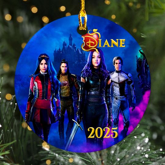 Personalized Descendants Ornament Fairy Tale And Friend