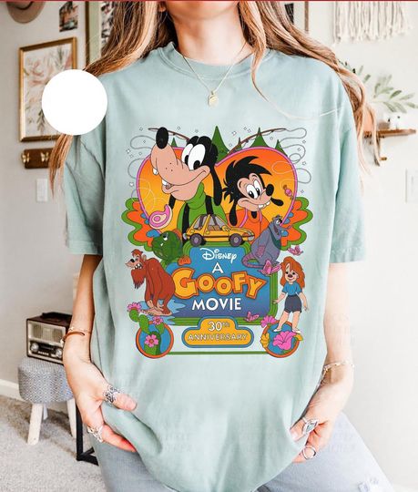 Discover Disney A Goofy Movie Max Goof and Goofy 30th Anniversary Shirt, Disney A Goofy Movie Shirt, Disney Trip Matching Family Shirt, Magic Kingdom