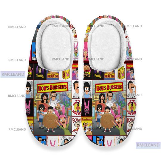 Discover Bob Burgers 3D All Over Print Slipper, Bob Burgers Indoor Slipper,Winter Slipper, Christmas Slipper