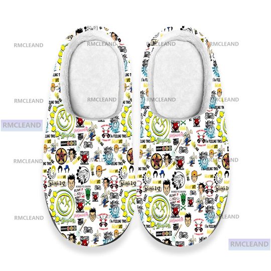 B182 3D All Over Printed Slipper, B182 Indoor Slipper, Winter Slipper, Christmas Slippers