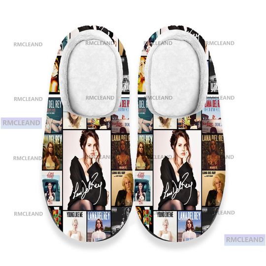 Discover Lana Del Rey 3D All Over Print Slipper, Lana Del Rey Indoor Slipper, Winter Slipper, Christmas Slipper