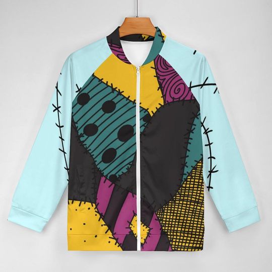 Sally Jacket | Nightmare Before Christmas Zip-up Jacket | Disney Scrub Jacket | Disney Nurse Jacket | Nightmare Before Christmas Sally