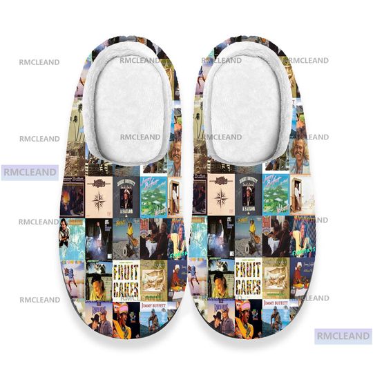 Discover Jimmy Buffett 3D All Over Print Slipper,Jimmy Buffett Indoor Slipper, Christmas Slipper, Winter Slipper