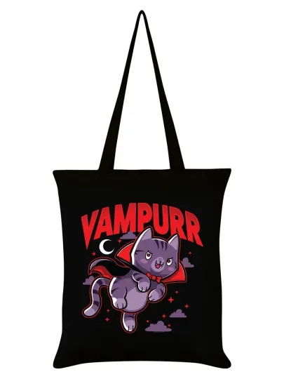 Discover Vampurr Halloween Tote Bag