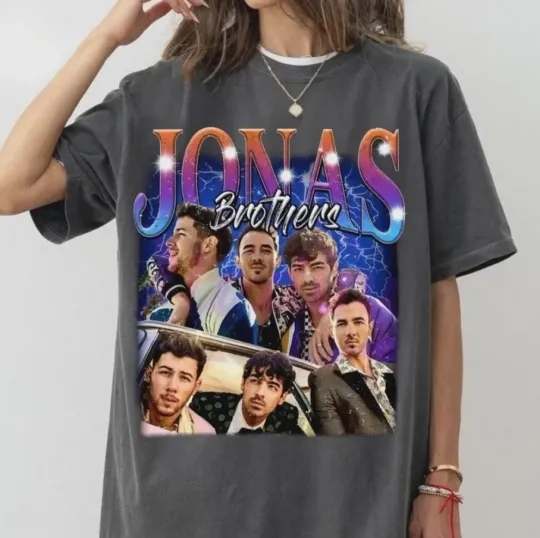 Discover JONAS BROTHER SHIRT Living The Dream Tour 2025 Shirt Jonas Fan Merchandise