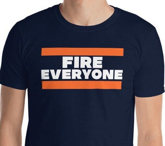 Discover FIRE EVERYONE Chicago Bears Short-Sleeve Unisex T-Shirt