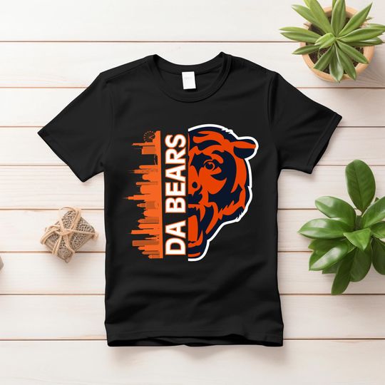 Discover Da Bears Graphic Tee: Chicago Football Shirt