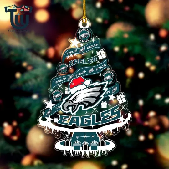 Discover Personalized Philadelphia Team Eagles Christmas Ornament, Gifts For Fans