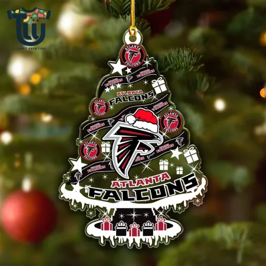 Discover Personalized Atlanta Team Falcons Christmas Ornament, Gifts For Fans