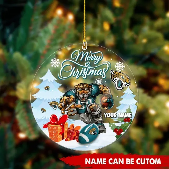 Discover Personalized Jacksonville Team Jaguars Christmas Ornament, Gifts For Fans