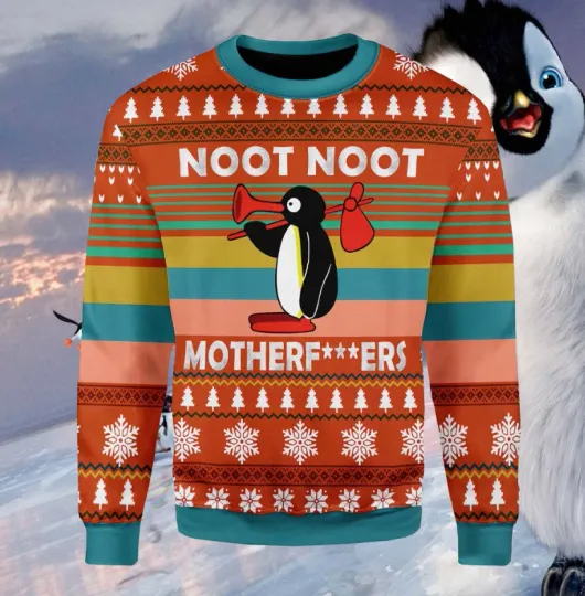 Discover Noot Christmas Pingu Christmas Ugly Sweater