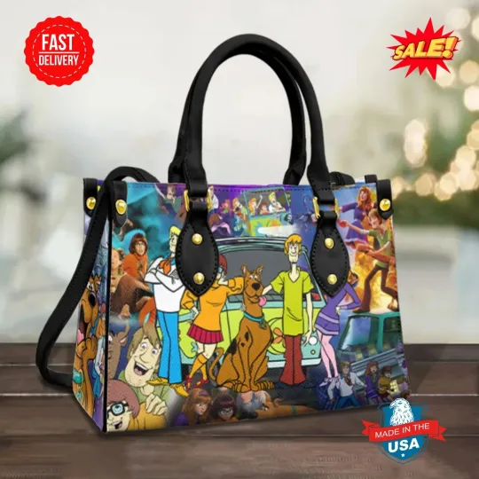 Discover Vintage Scooby Doo Leather Bag All Size