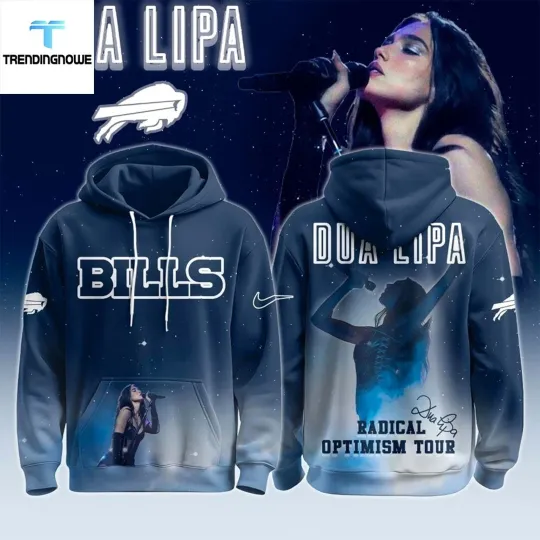 Discover Buffalo Bill Dua Lipa Hoodie 2025 3D Unisex All Size S-5XL