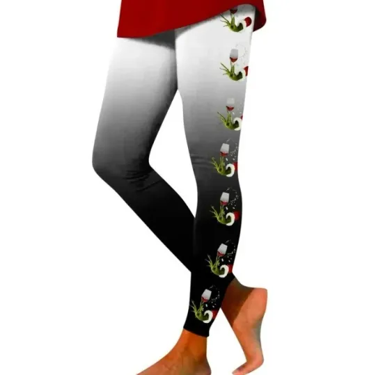 Discover funny character highwaist Leggings Christmas, Grichmas Women's Yoga Pants Leggings