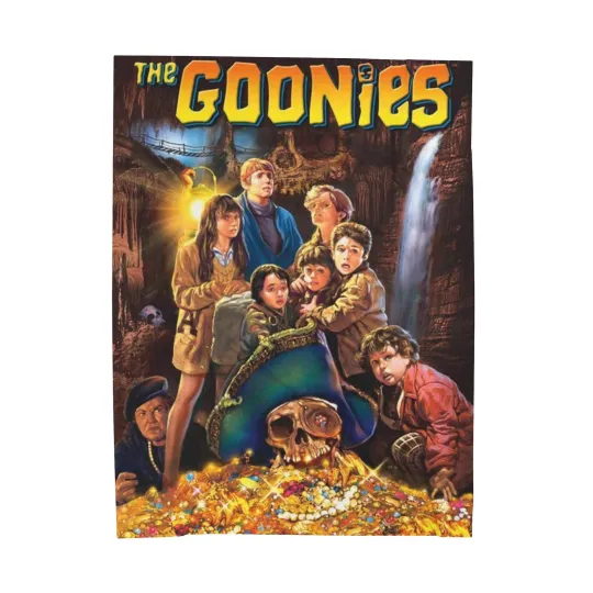 Discover The Goonies Fleece Throw Blanket