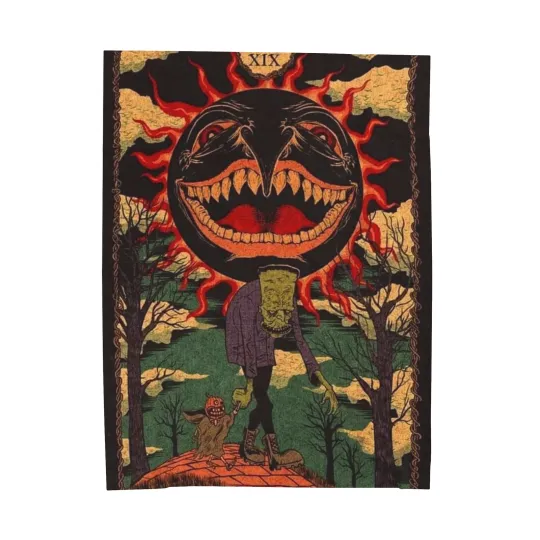 The Sun Soft Throw Fleece Blanket