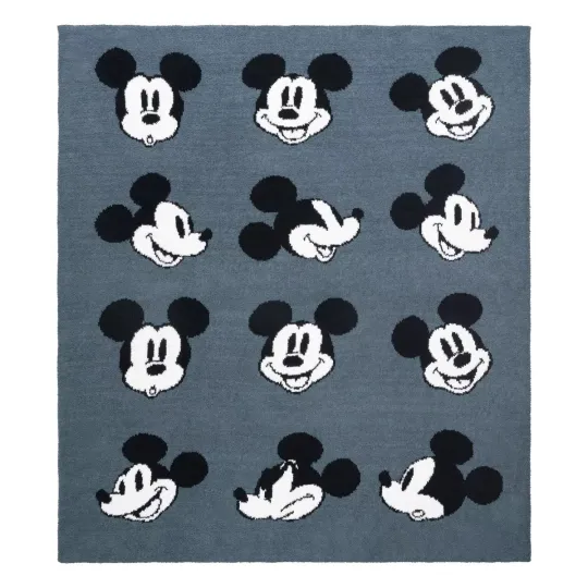 Discover Disney Mickey Mouse Emotions Line Cozy Fleece Blanket