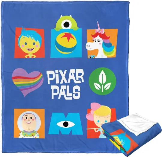 Discover Disney Wonder Of Pixar Pixar Pals Cozy Fleece Blanket