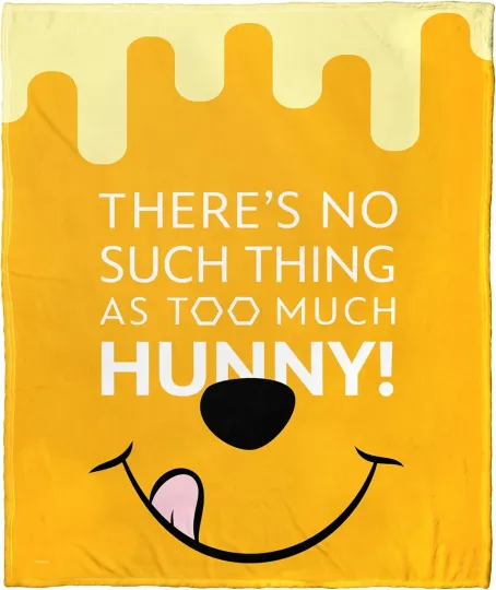 Discover Too Much Honey Disney 100 Holiday DisneyFriends Christmas Fleece Blanket