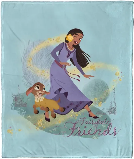 Discover Fairytale Friends Disney Wish DisneyFriends Fleece Blanket