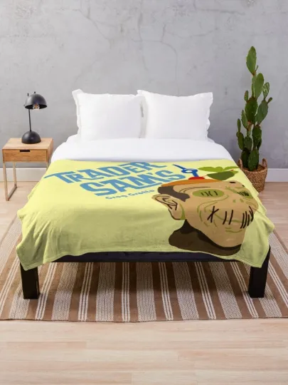 Discover Disney Trader Sam's Tiki Grog Grotto Walt Disney Cozy Fleece Blanket