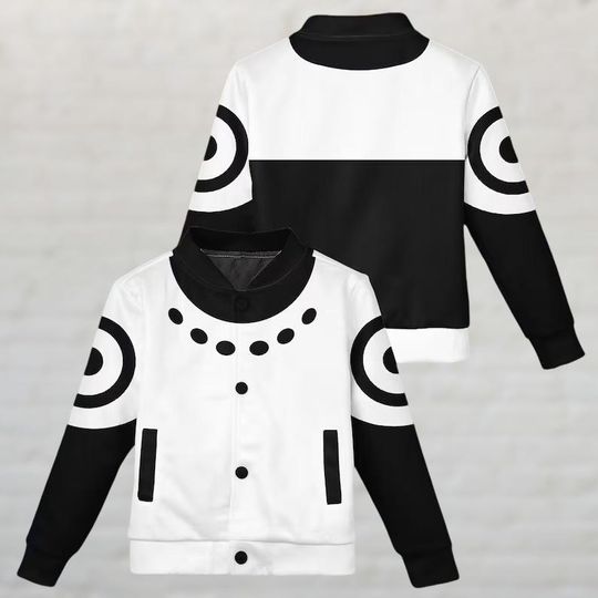 Sussy Baseball Jacket, Cute Derpy Tiger and Sussie Bird Spiritwear, Halloween Varsity Jacket, Blue Tiger Cosplay Costume