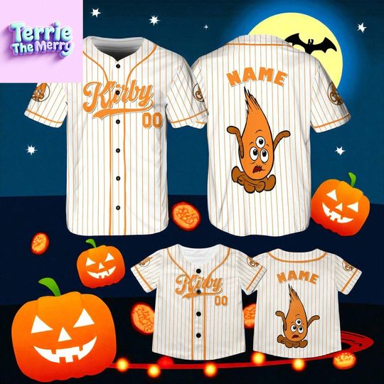 Discover Custom Halloween Baseball Jersey  Personalized Name & Number Shirt