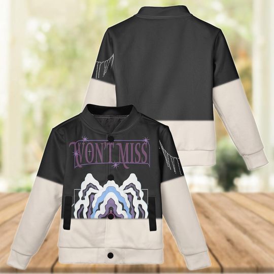 Discover Mira The Hunter Wont Miss Baseball Jacket, Women Kpop Varsity Jacket, Anime Halloween Costume