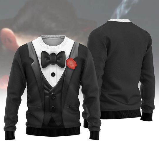 Discover Mr Big Christmas Sweater, Disney Zootopia Costume, Animal Kingdom, Disneyland Xmas Sweater, Disney World Holiday Shirt, Tuxedo Sweater
