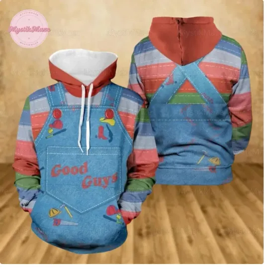 Discover Chucky Halloween 3D HOODIE HALLOWEEN GIFT CHRISTMAS GIFT BEST PRICE US SIZE