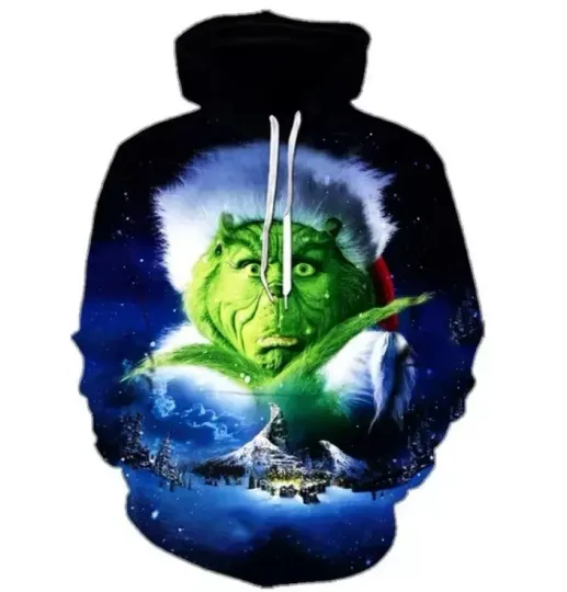 The funny character Christmas Tree funny character Hoodie 3D