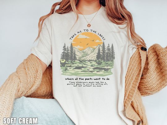 Discover The Lakes Lyric Shirt, Taylor Shirt, Taylor Merch, 1.9.8.9 Album, Evermore Lyric Tee, LVR Album, Eras Concert Tour, Lyric Tee, Rep Merch