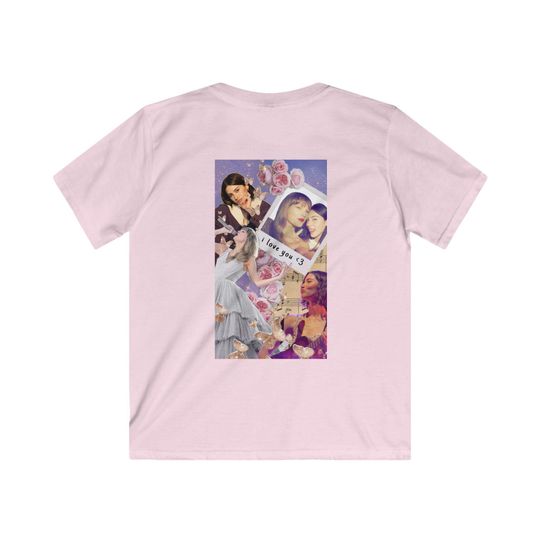 Discover Taylor Gracie dual side collage kids t-shirt