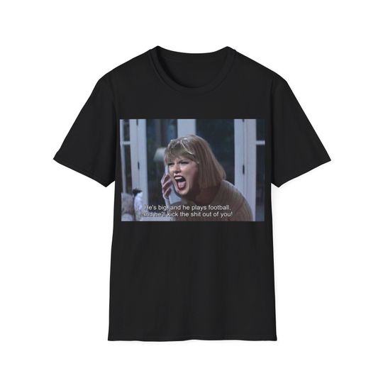 Discover Taylorr Swifts/Scream Mashup Unisex Softstyle T-Shirt