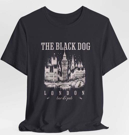Discover The Black Dog Inspired Short Sleeve Tee - TTPD Taylorr Swifts Inspired Gift for Fans