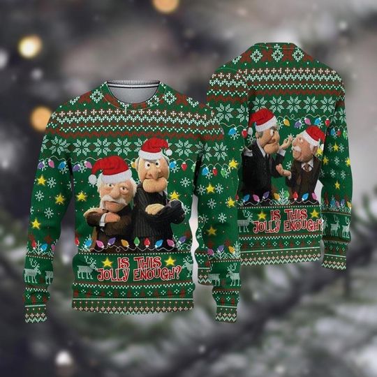 Discover The Muppets Christmas Ugly Sweater, Muppet Show Santa Xmas Sweater, Animals Xmas Shirt, Christmas Gift For Men Women Kid, Holiday Gifts