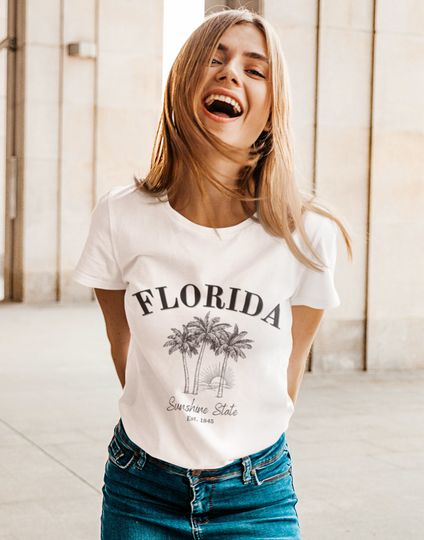 Discover Florida TShirt, Florida Taylor Shirt, Florida Tee, Florida Shirt, Florida Beach Shirt, Miami Shirt, Orlando TShirt, Florida Souvenir, Tampa